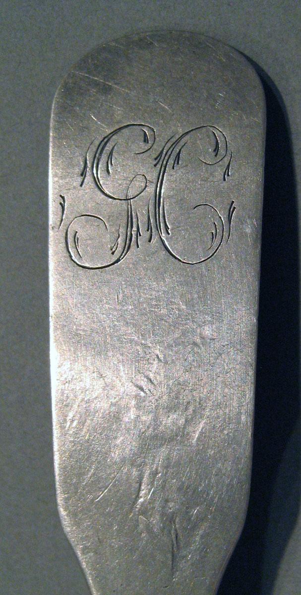 1998.0004.1493 Silver Spoon engraving