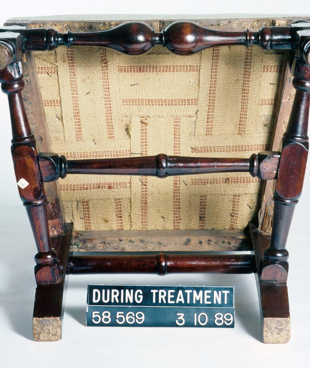 1958.0569 Chair, Side Chair, detail 2