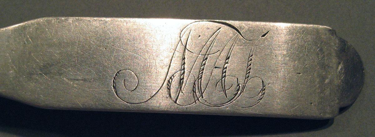 1998.0004.1494.001 Silver Spoon engraving