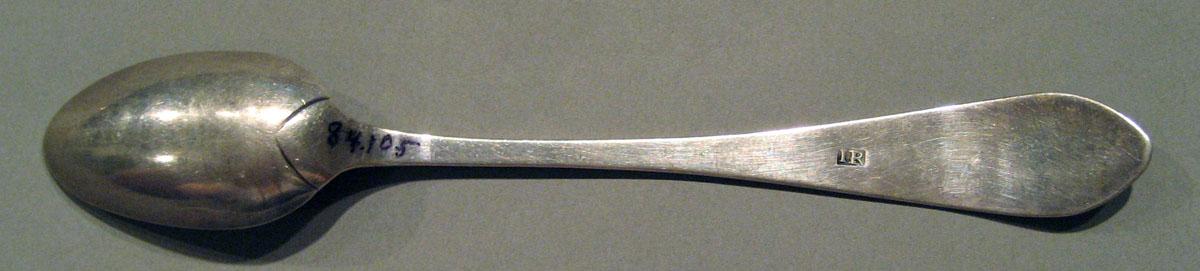 1998.0004.1496 Silver Spoon underside