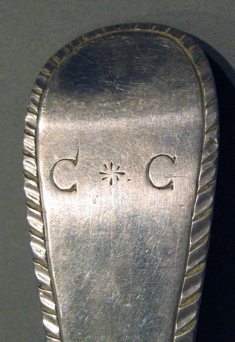 1998.0004.1497 Silver Spoon engraving