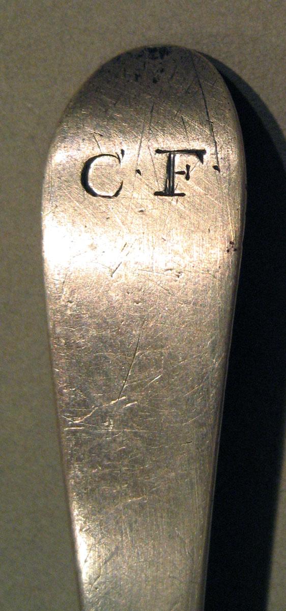 1998.0004.1501 Silver Spoon engraving