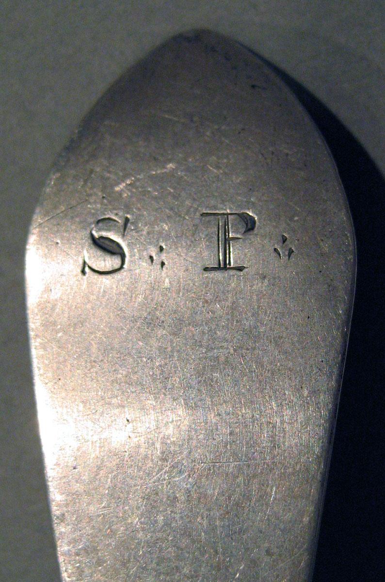 1998.0004.1502 Silver Spoon engraving