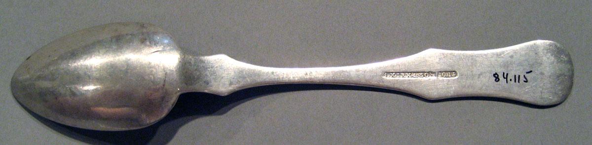 1998.0004.1504 Silver Spoon underside