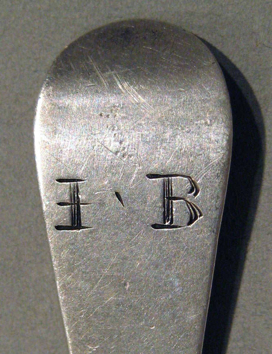 1998.0004.1509 Silver Spoon engraving