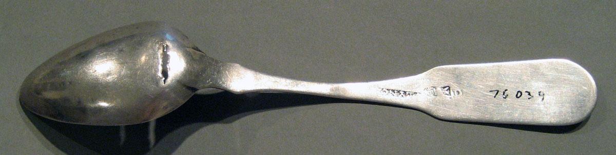 1998.0004.150 Silver Spoon underside