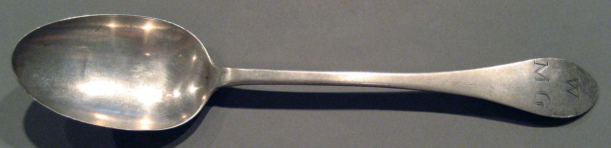 1998.0004.1510 Silver Spoon upper surface