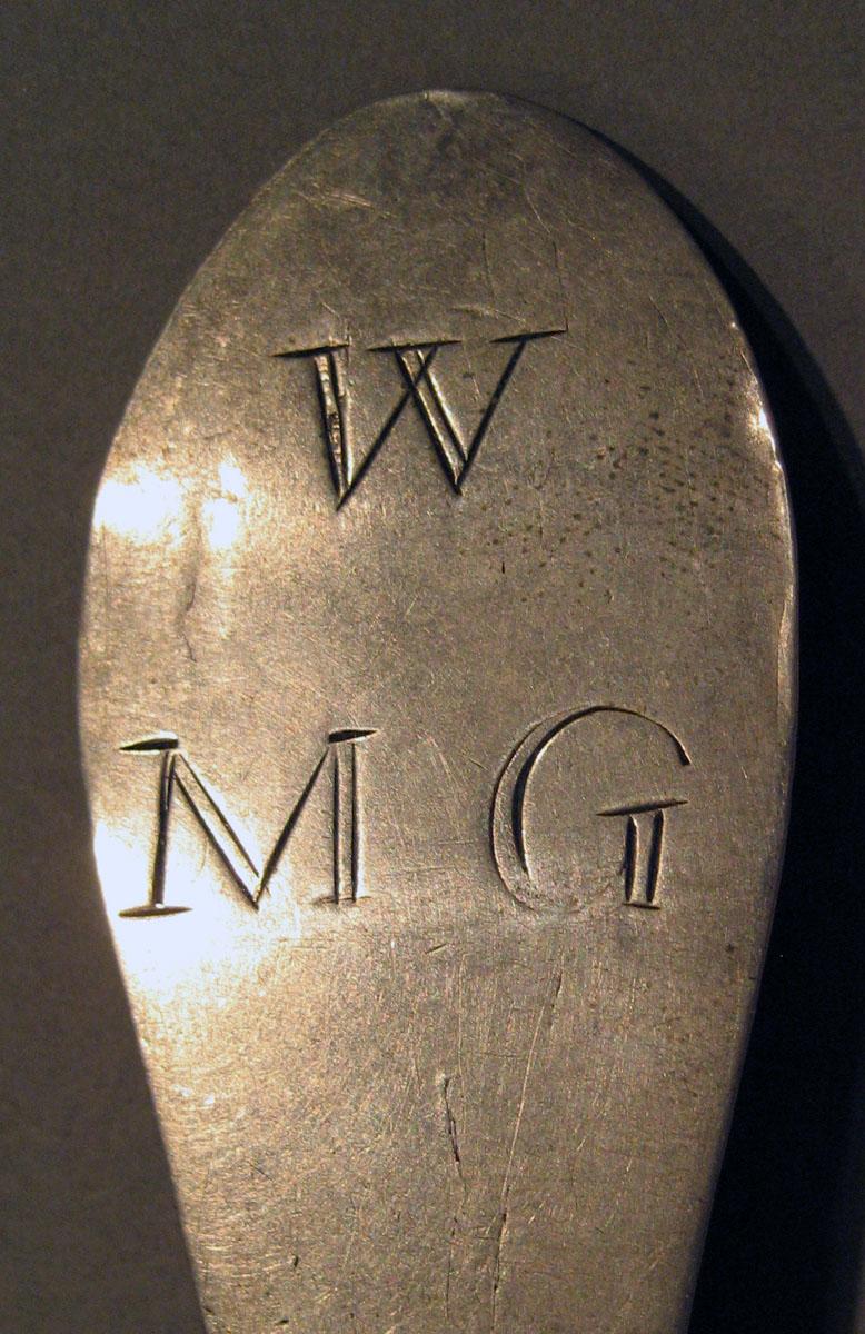 1998.0004.1510 Silver Spoon engraving