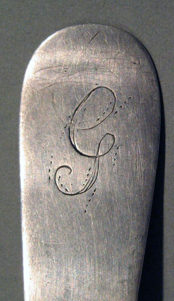 1998.0004.1514 Silver Spoon engraving