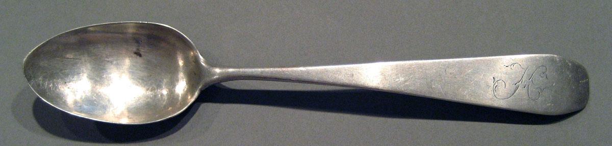 1998.0004.1515 Silver Spoon upper surface