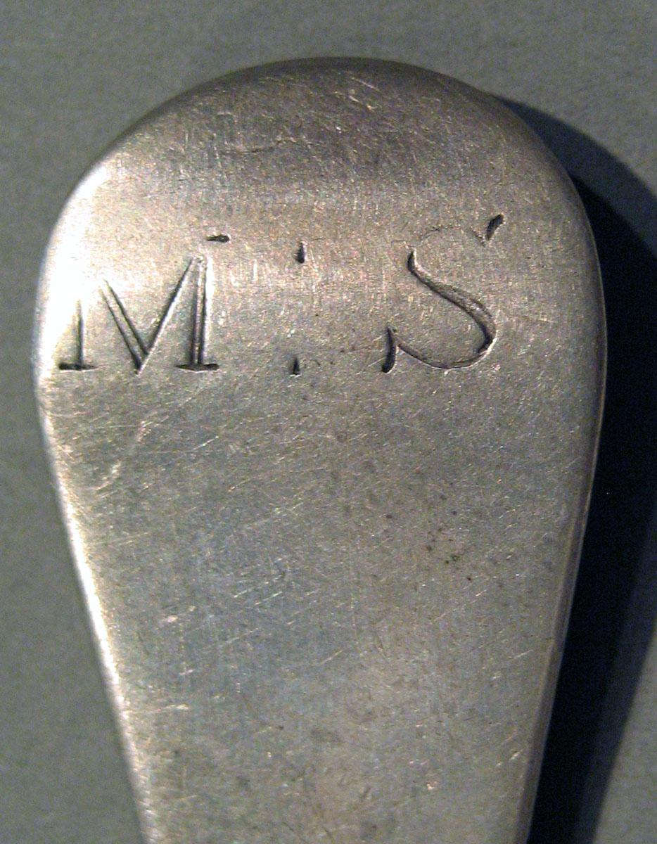 1998.0004.1516 Silver Spoon engraving