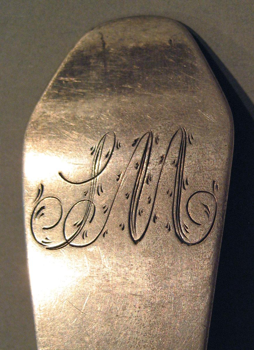 1998.0004.1517.001 Silver Spoon engraving