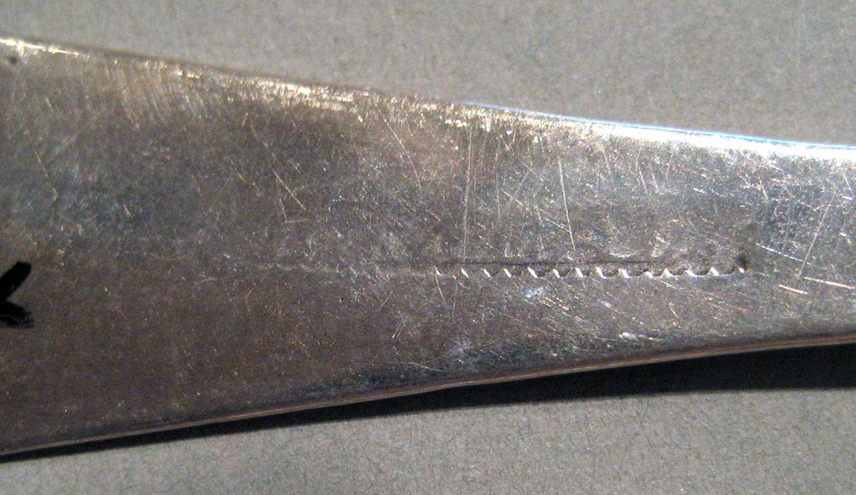 1998.0004.151 Silver Spoon mark