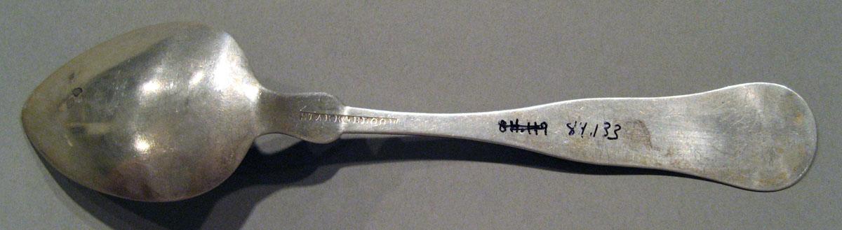 1998.0004.1522 Silver Spoon underside