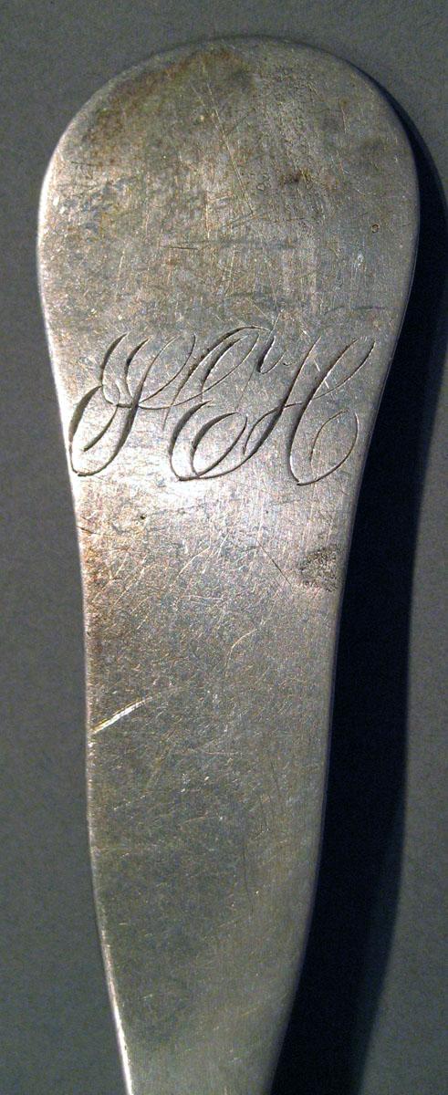 1998.0004.1522 Silver Spoon engraving
