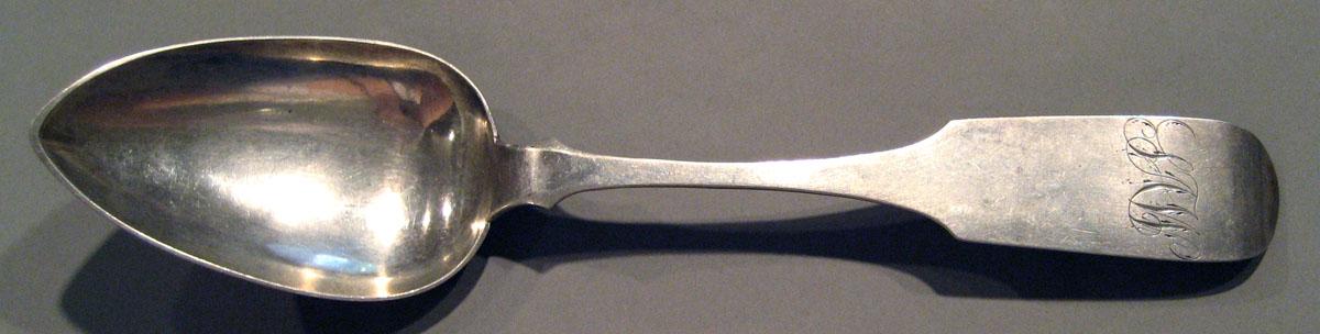1998.0004.1524 Silver Spoon upper surface