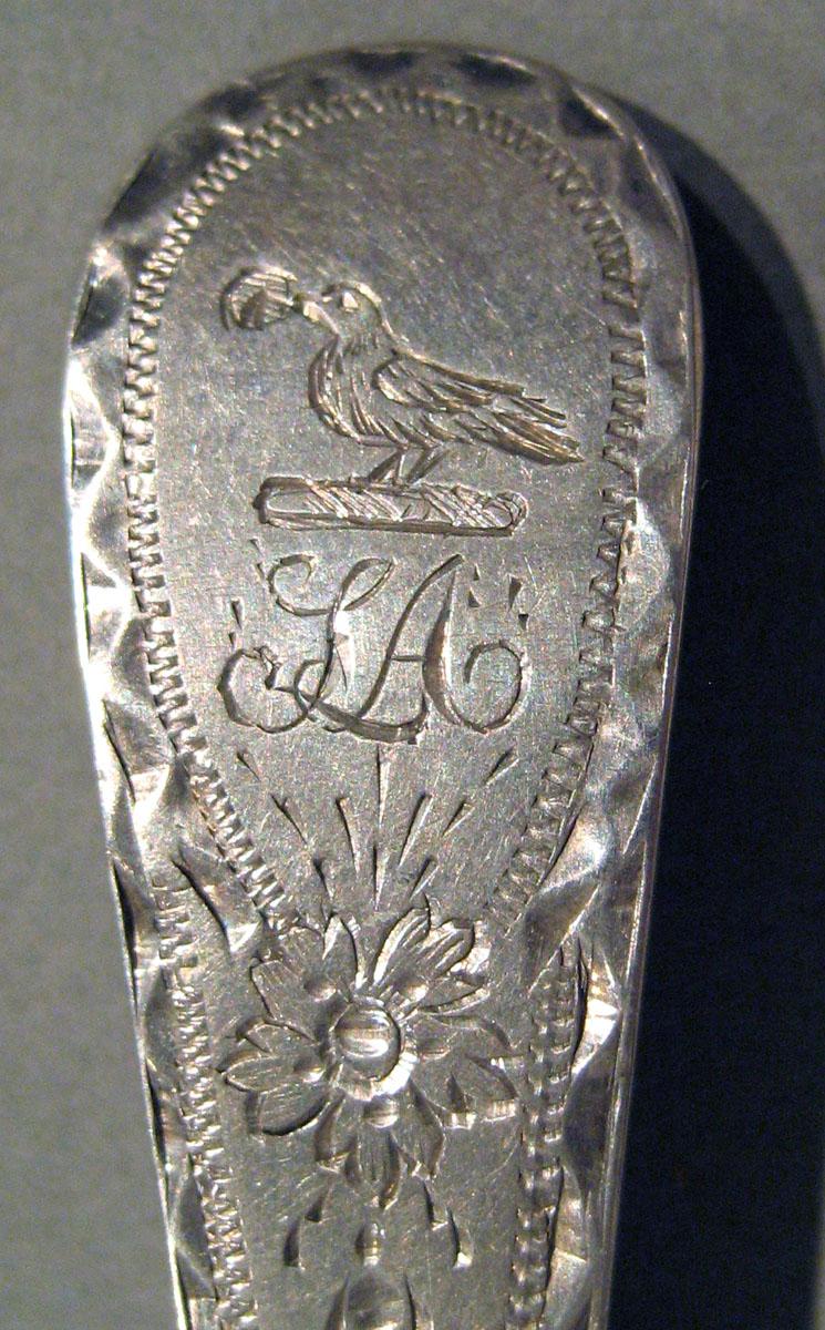 1998.0004.1527 Silver Spoon engraving