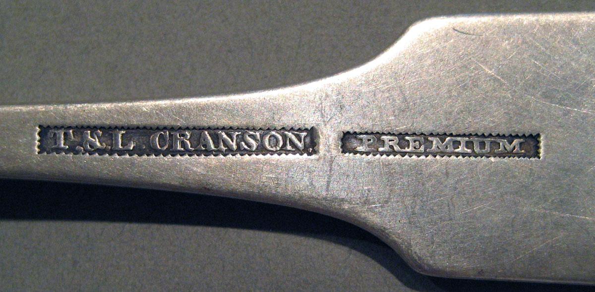 1998.0004.1533 Silver Spoon mark