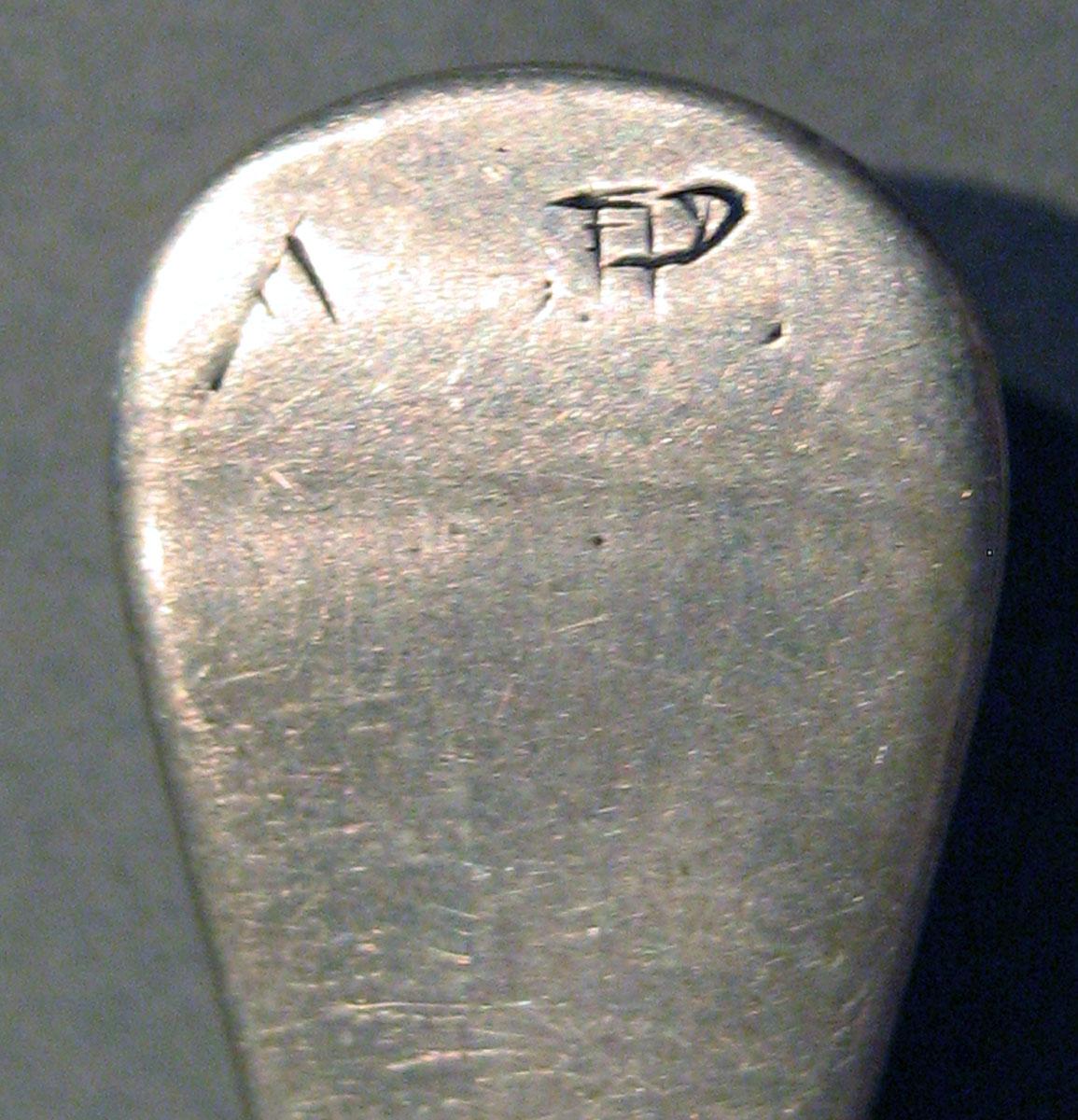 1998.0004.1534 Silver Spoon engraving