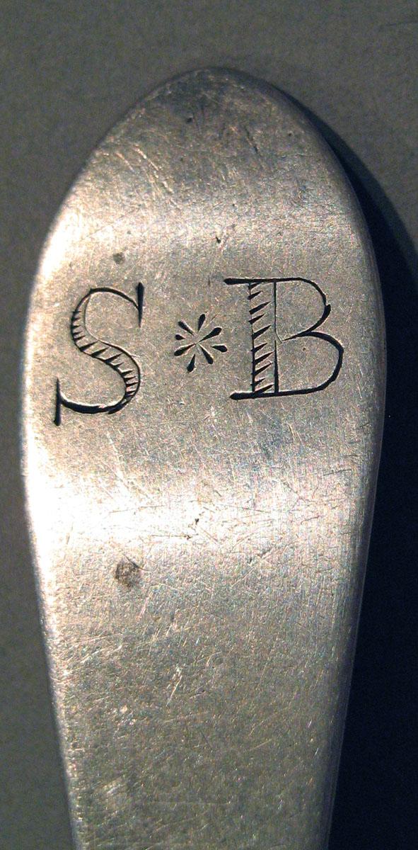 1998.0004.1535.002 Silver Spoon engraving