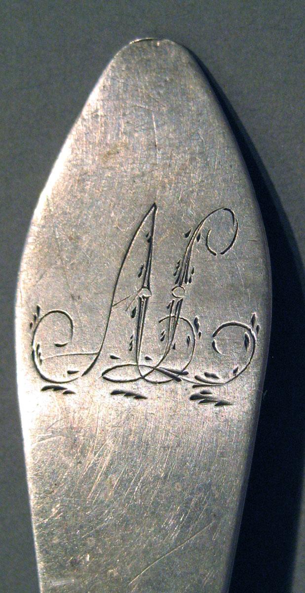 1998.0004.1536.001 Silver Spoon engraving