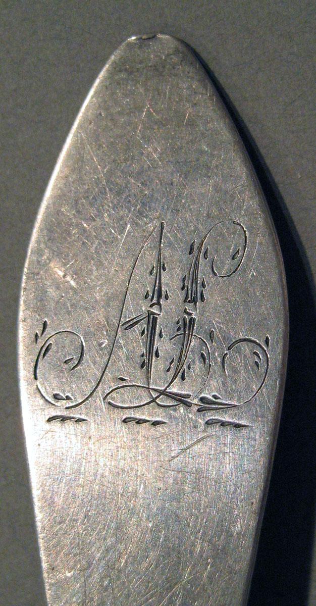 1998.0004.1536.002 Silver Spoon engraving