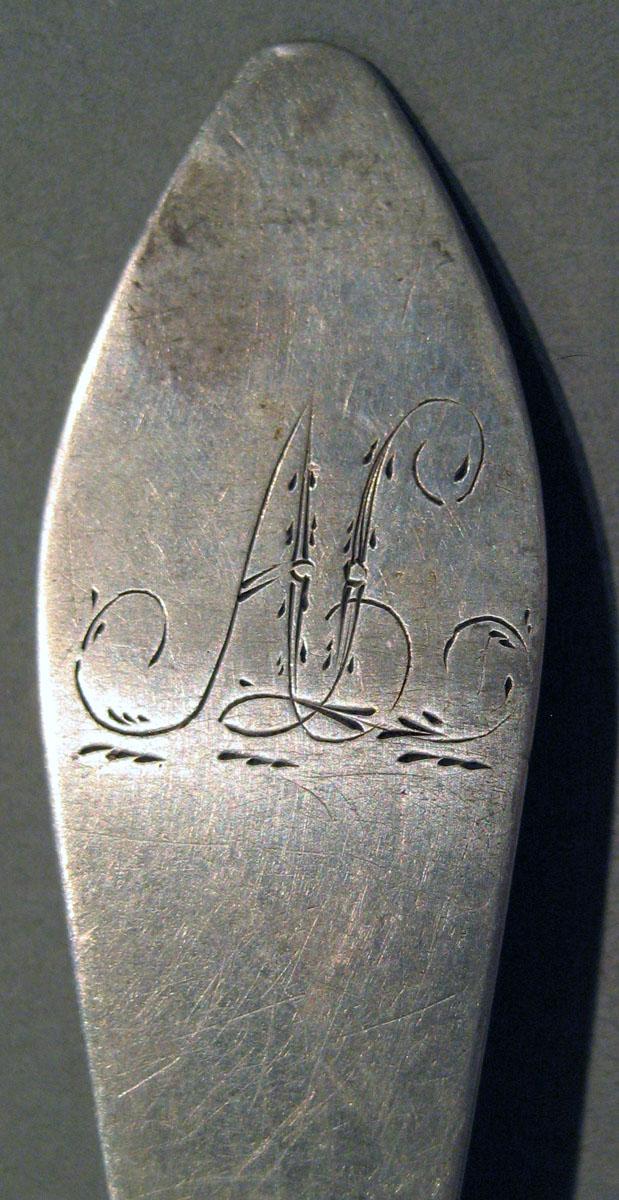 1998.0004.1536.003 Silver Spoon engraving