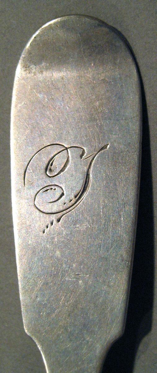 1998.0004.1539 Silver Spoon engraving