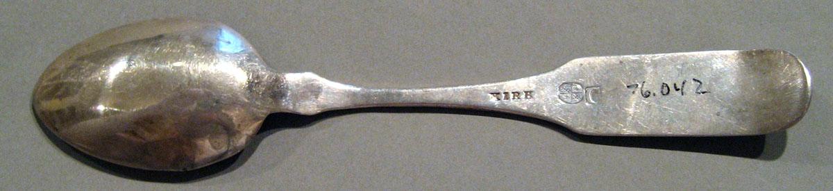 1998.0004.153 Silver Spoon underside