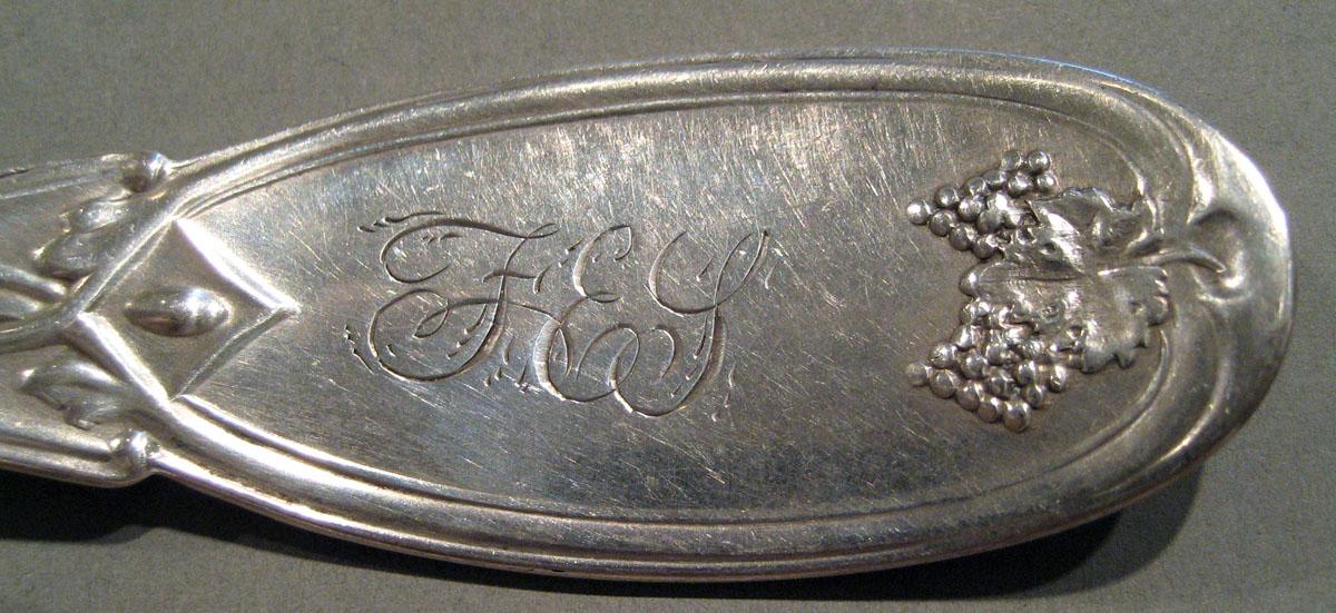 1998.0004.154.001 Silver Spoon engraving