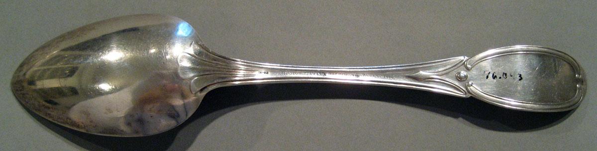 1998.0004.154.002 Silver Spoon underside
