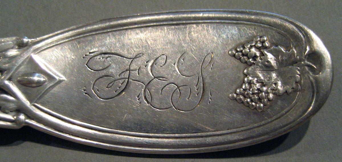 1998.0004.154.002 Silver Spoon engraving