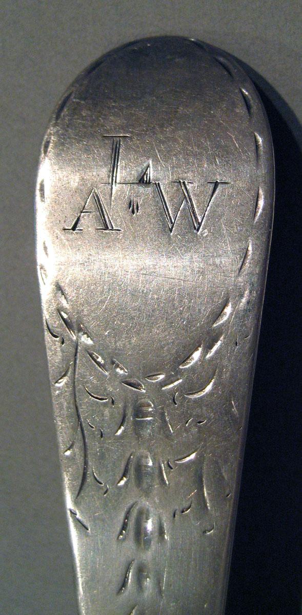 1998.0004.1554 Silver Spoon engraving