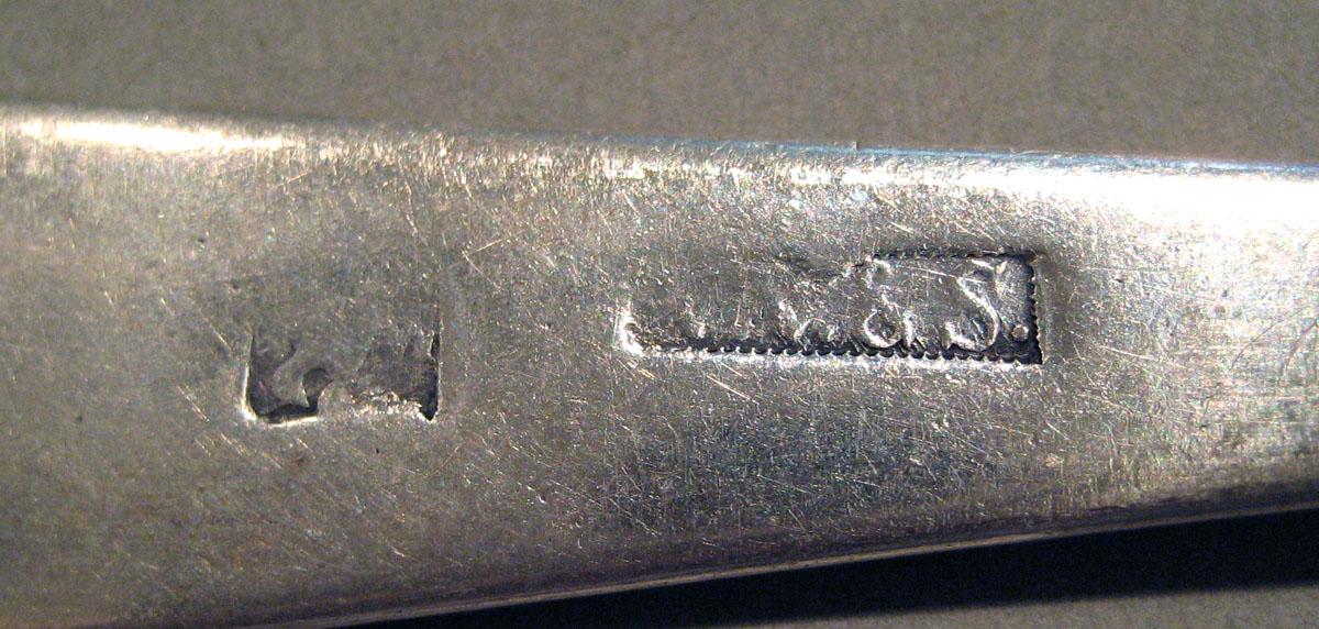 1998.0004.1554 Silver Spoon mark