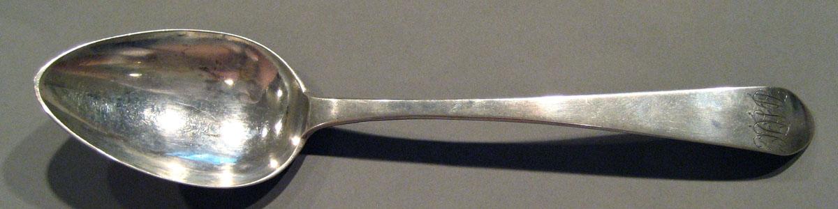 1998.0004.1555 Silver Spoon upper surface
