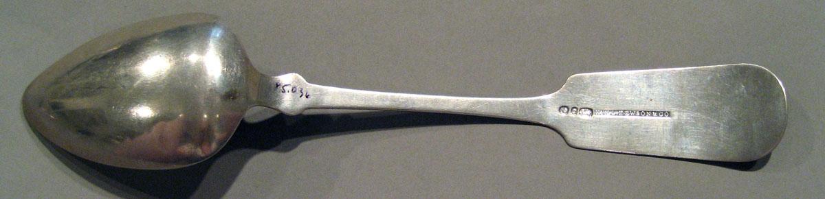1998.0004.1556 Silver Spoon underside