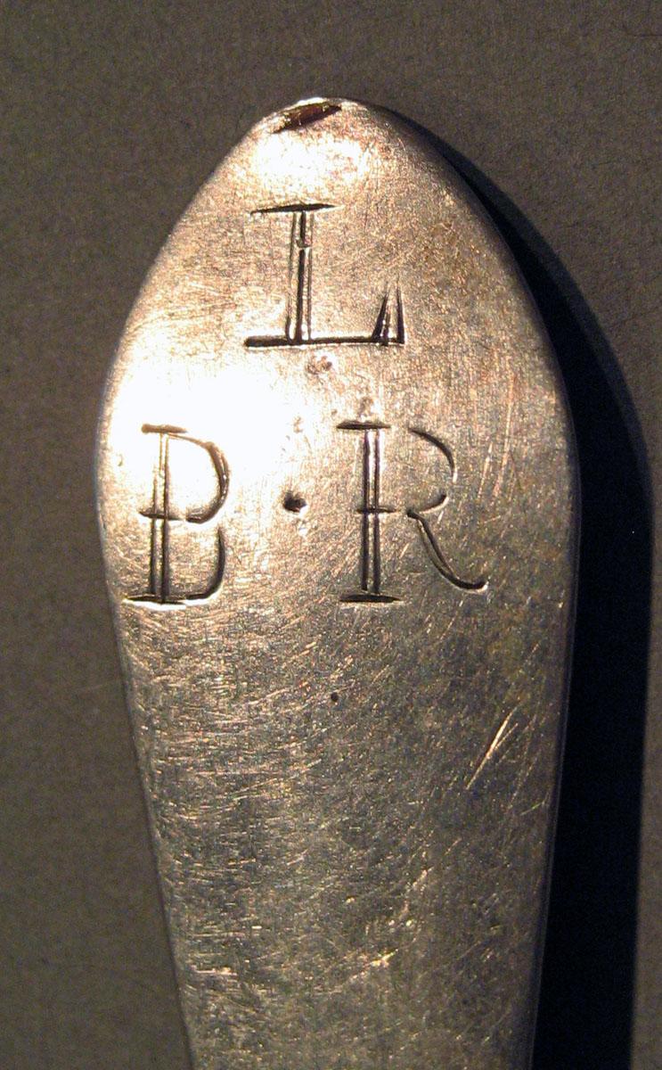 1998.0004.1558 Silver Spoon engraving