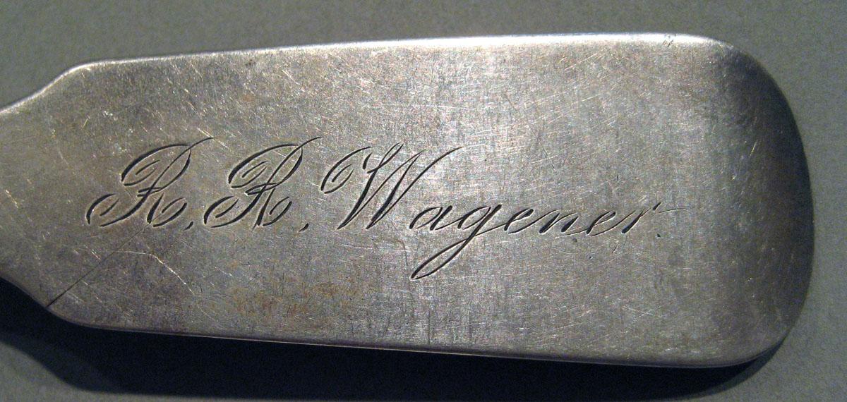 1998.0004.1559 Silver Spoon engraving