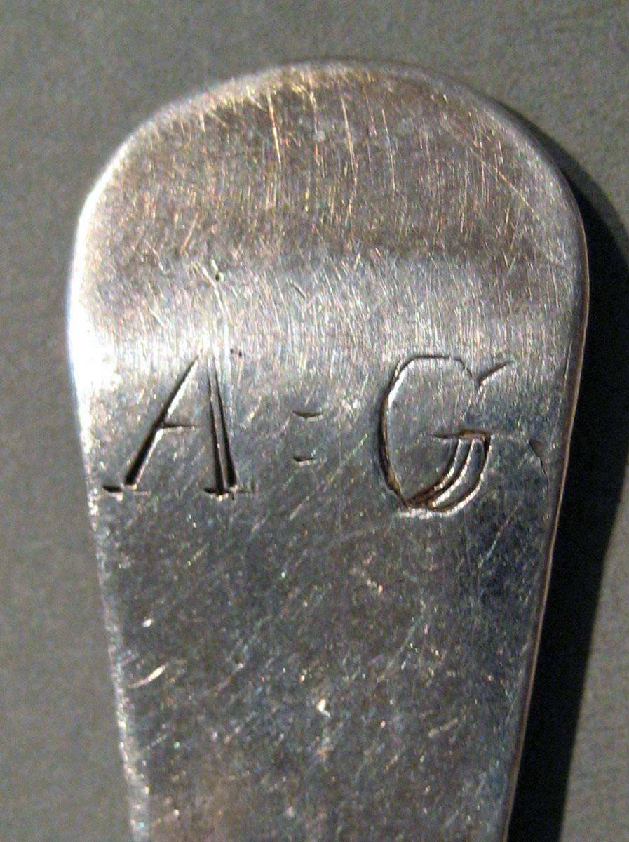 1998.0004.155 Silver Spoon engraving