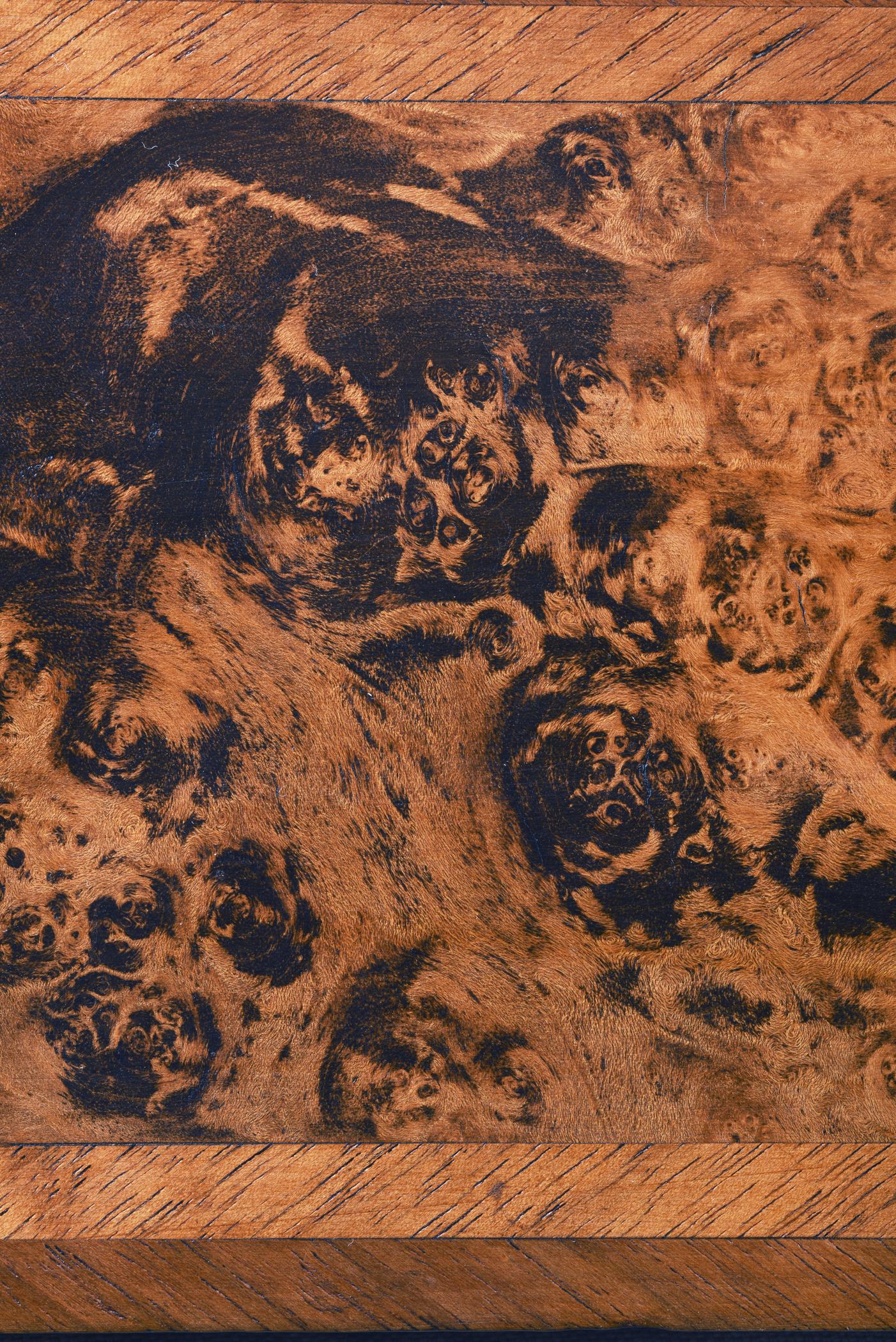 1958.0579 Chest of drawers, detail 6
