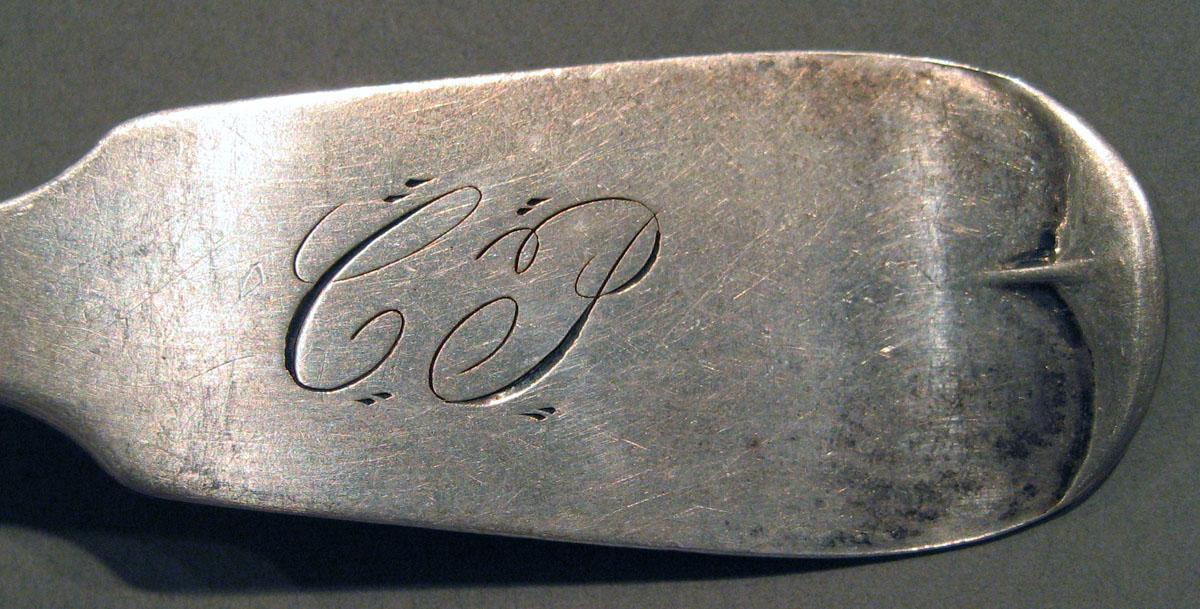 1998.0004.1563.001 Silver Spoon engraving