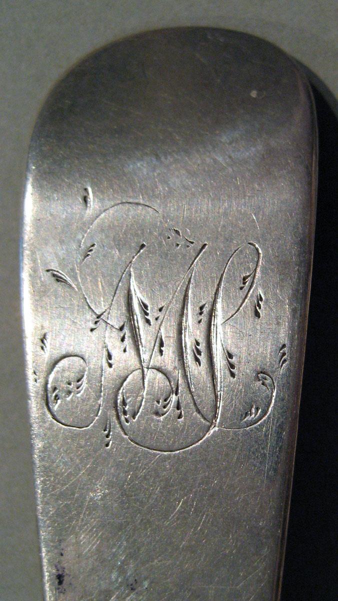 1998.0004.157 Silver Spoon engraving