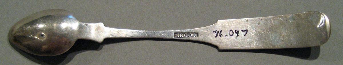 1998.0004.158 Silver Spoon underside