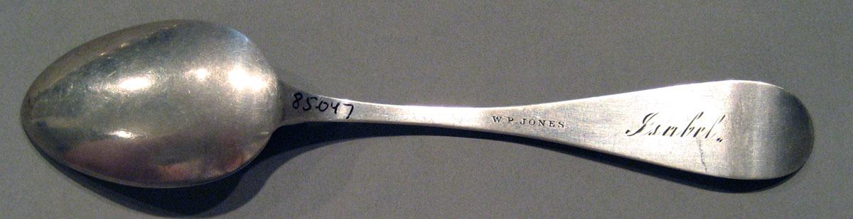 1998.0004.1665 Silver Spoon underside