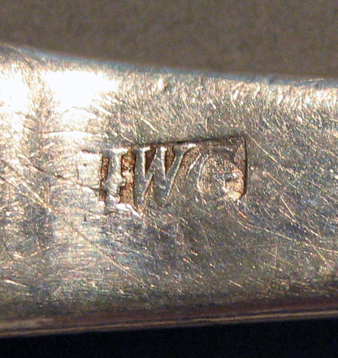 1998.0004.1666 Silver Spoon mark