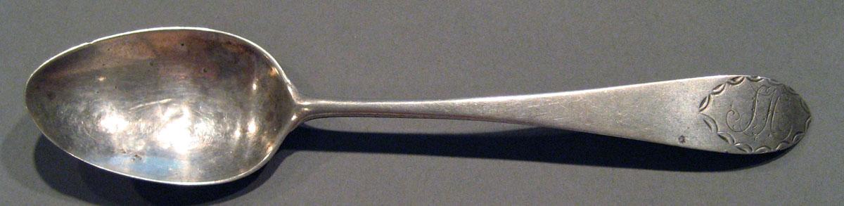 1998.0004.1668 Silver Spoon upper surface