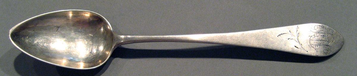1998.0004.1669 Silver Spoon upper surface