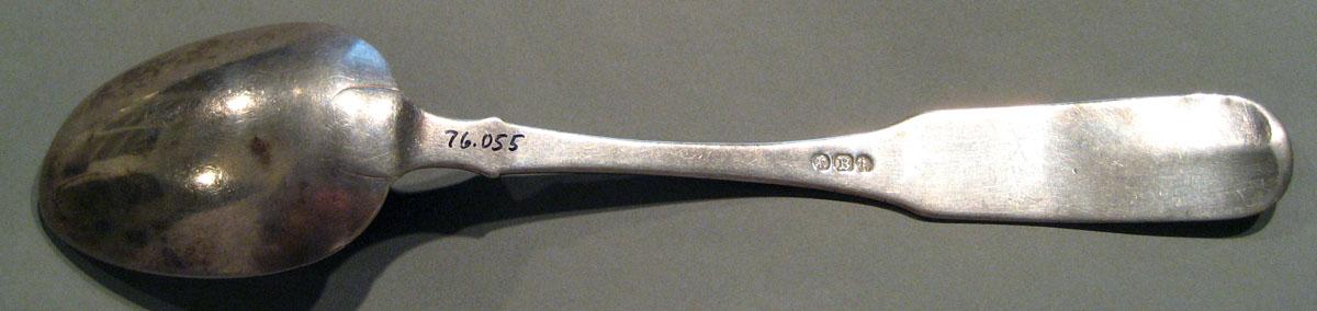 1998.0004.166 Silver Spoon underside