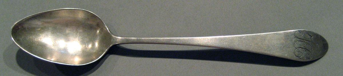 1998.0004.1671 Silver Spoon upper surface