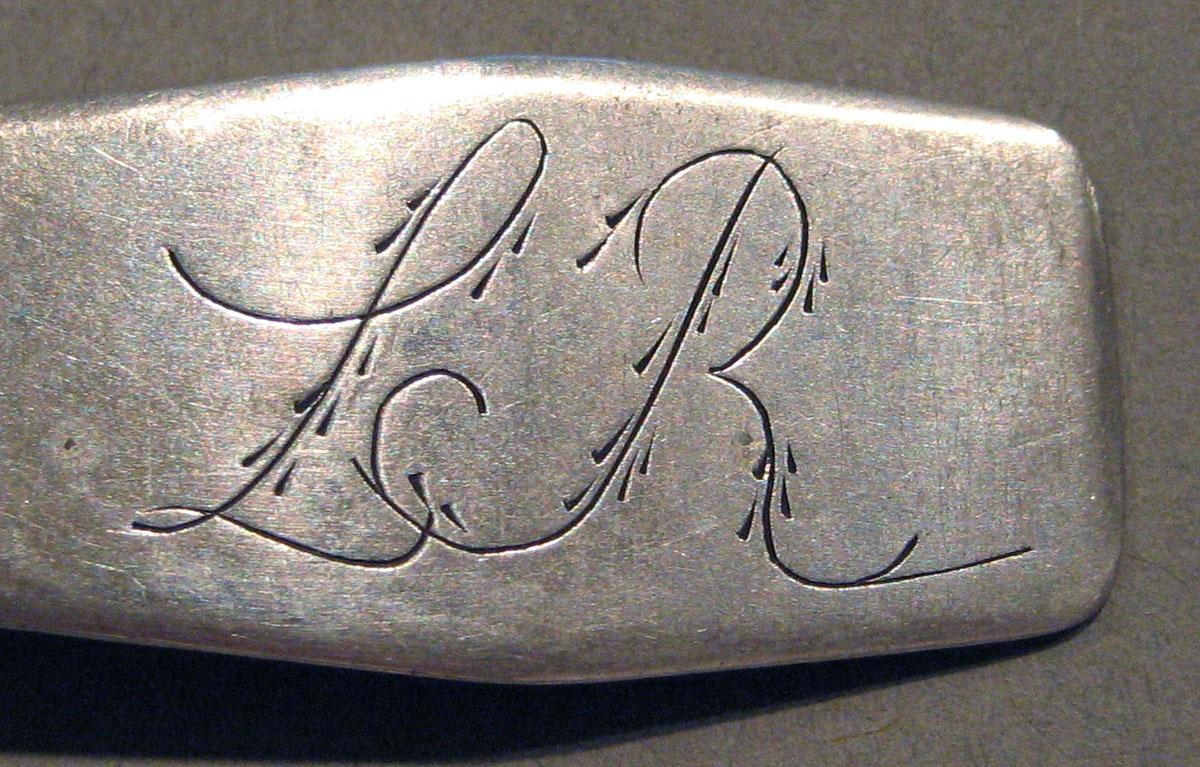 1998.0004.1672.001 Silver Spoon engraving